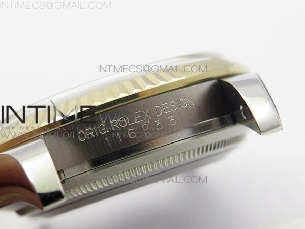 DateJust 36 SS/YG 116233 ARF 1:1 Best Edition 904L Steel Gold Dial Diamonds Markers on Jubilee Bracelet SH3135 V2 – Bild 25