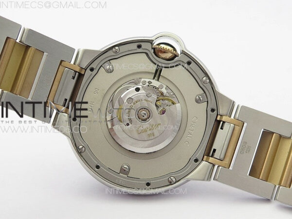 Ballon Bleu 36mm SS/RG K3F 1:1 Best Edition White MOP Dial on SS Bracelet A076 – Bild 25