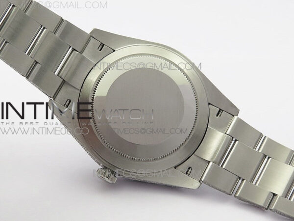 DateJust 41 126334 904 Full Paved Diamonds BP Best Edition Blue Dial Sticks Markers on Oyster Bracelet A2824 – Bild 25