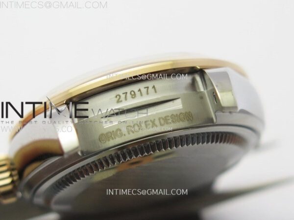 Datejust 28mm 279171 Smooth Bezel SS/RG APSF Best Edition RG Dial Crystals Markers on SS Jubilee Bracelet NH05 – Bild 26