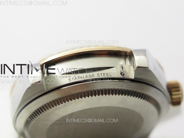 DateJust 31mm 278274 904L SS/RG GMF Best Edition Silver Flowers Crystals Dial on 904L SS/RG Jubilee Bracelet A2824 – Bild 26