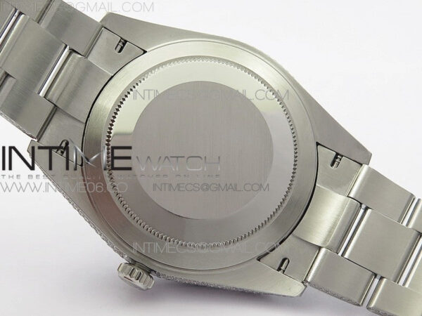 DateJust 41 126334 904 Full Paved Diamonds BP Best Edition Gray Dial Sticks Markers on Oyster Bracelet A2824 – Bild 26