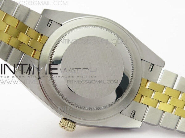 DateJust 41 126333 Wrapped SS/YG 3EF 1:1 Best Edition YG Dial Crystal Markers on Wrapped SS/YG Jubilee Bracelet A3235 – Bild 26