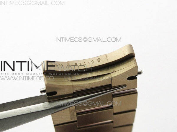 Day-Date 40mm 228239 BP New Dial Version 904 RG T Crystal Markers RG Dial on RG President Bracelet A2836 – Bild 26