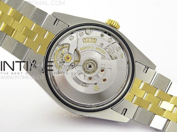 DateJust 36 SS 126233 904L SS/YG VSF 1:1 Best Edition Gray Dial Green Roman Markers on Jubilee Bracelet VS3235 – Bild 26
