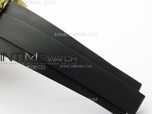 Yacht-Master 126658 YG VSF 1:1 Best Edition Black Ceramic Bezel on Oysterflex Strap VS3235 – Bild 26