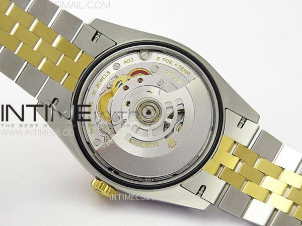 DateJust 36 SS 126233 904L SS/YG VSF 1:1 Best Edition Gold Fluted Dial Sticks Markers on Jubilee Bracelet VS3235 – Bild 26