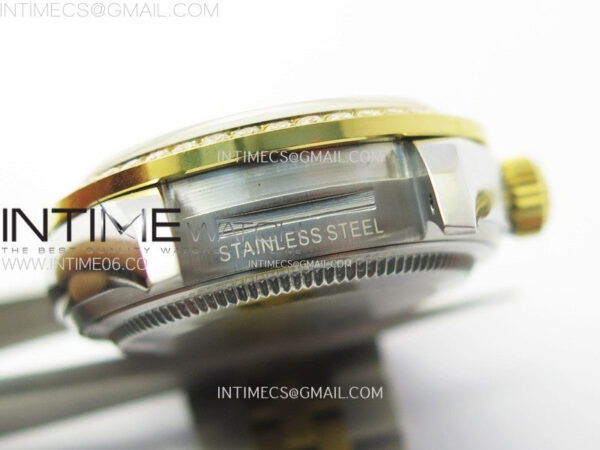 Datejust 28mm 279173 Smooth Bezel SS/YG APSF Best Edition Green Dial Crystals Markers on Jubilee Bracelet NH05 – Bild 27