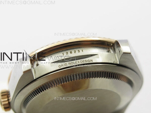 DateJust 36 SS/YG 126231 Diamonds Bezel JDF 1:1 Best Edition New Silver Dial on Jubilee SS/YG Bracelet – Bild 26