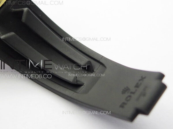 Yacht-Master 126658 YG VSF 1:1 Best Edition Black Ceramic Bezel on Oysterflex Strap VS3235 – Bild 27