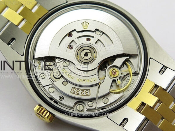 DateJust 36 SS 126233 904L SS/YG VSF 1:1 Best Edition Gold Fluted Dial Diamonds Markers on Jubilee Bracelet VS3235 – Bild 28