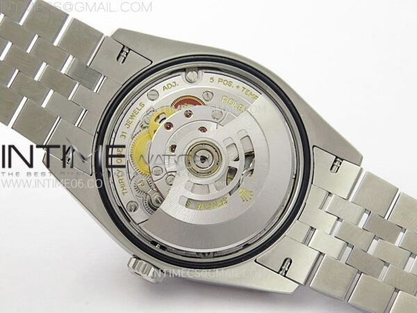 DateJust 36 SS 126200 904L Steel VSF 1:1 Best Edition Gray Dial Roman Markers on Jubilee Bracelet VS3235 – Bild 29