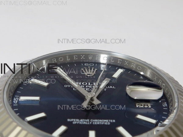DateJust 41 126334 904L SS VSF 1:1 Best Edition Blue Dial on Jubilee Bracelet VS3235 – Bild 29