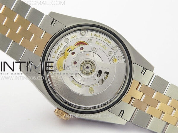 DateJust 36 SS 126231 904L SS/RG VSF 1:1 Best Edition Silver Fluted Dial Diamonds Markers on Jubilee Bracelet VS3235 – Bild 29