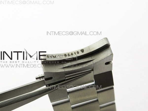 Day Date 40mm SS BP 1:1 Best Edition Gray Stick Dial on SS Bracelet A2836 – Bild 29