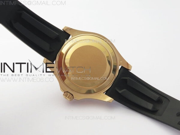Yacht-Master 126655 RG VSF 1:1 Best Edition Black Ceramic Bezel on Oysterflex Rubber Strap VS3235 – Bild 29