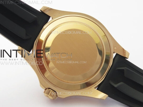 Yacht-Master 126655 RG VSF 1:1 Best Edition Black Ceramic Bezel on Oysterflex Rubber Strap VS3235 – Bild 30