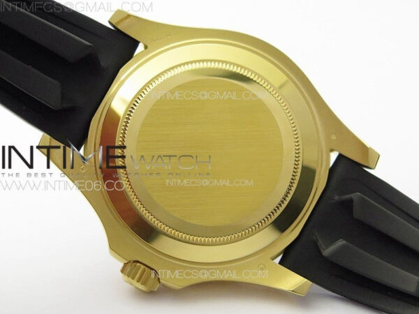 Yacht-Master 126658 YG VSF 1:1 Best Edition Black Ceramic Bezel on Oysterflex Strap VS3235 – Bild 30