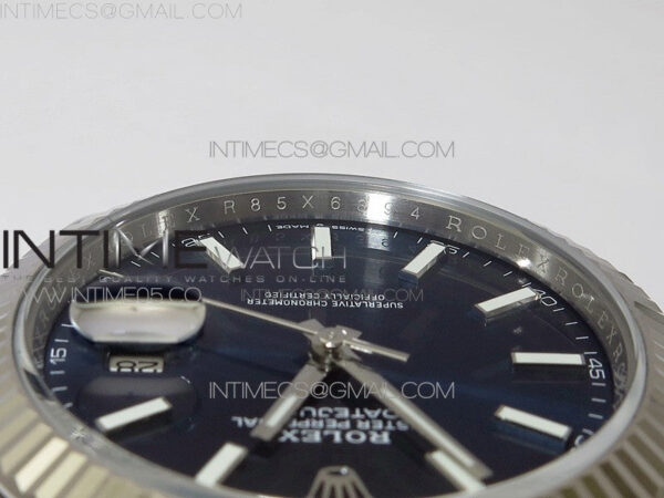 DateJust 41 126334 904L SS VSF 1:1 Best Edition Blue Dial on Jubilee Bracelet VS3235 – Bild 30