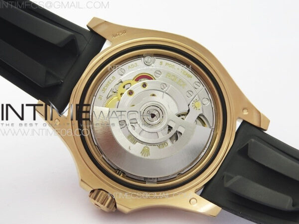 Yacht-Master 126655 RG C+F 1:1 Best Edition Black Ceramic Bezel on Oysterflex Rubber Strap VR3235 – Bild 30