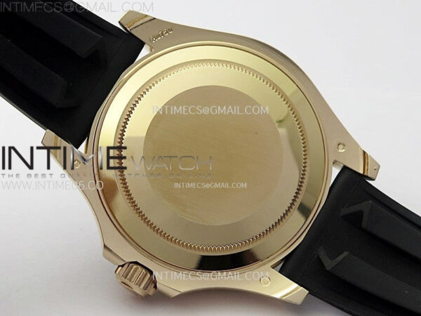 Yacht-Master 126655 Weight RG/Tungsten Gold ARF 1:1 Best Edition Black Ceramic Bezel on Oysterflex Rubber Strap VS3235 – Bild 31