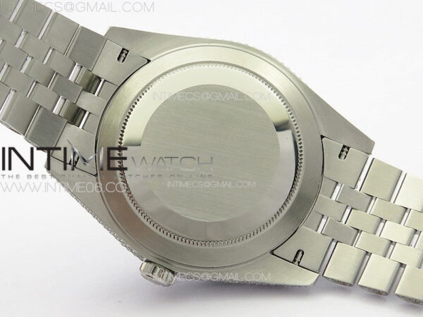 DateJust 41 126334 Full Paved Diamonds BP Best Edition Green Dial Sticks Markers on Jubilee Bracelet A2824 – Bild 31