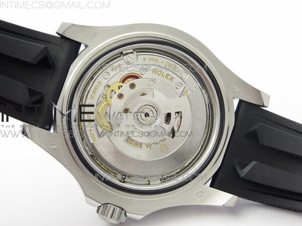 Yacht-Master 42mm 226659 3EF 1:1 Best Edition 3D Black Ceramic Bezel on Black Rubber Strap VS3235 – Bild 30