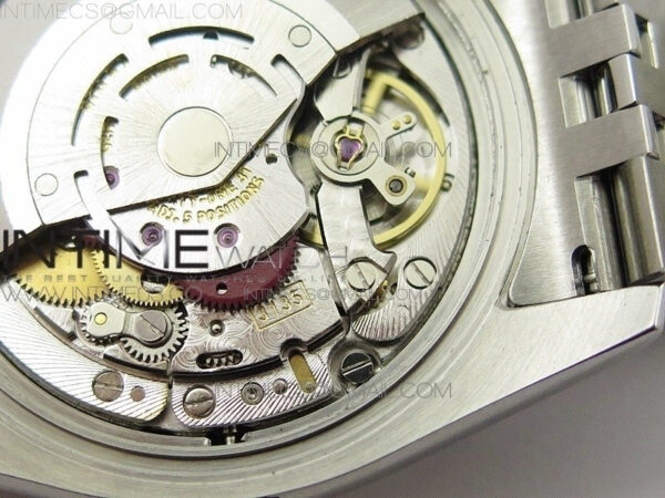 DateJust 36 116234 SS V2 904L ARF 1:1 Best Edition Black Dial Roman Markers on 904L SS Jubilee Bracelet SH3135 – Bild 32