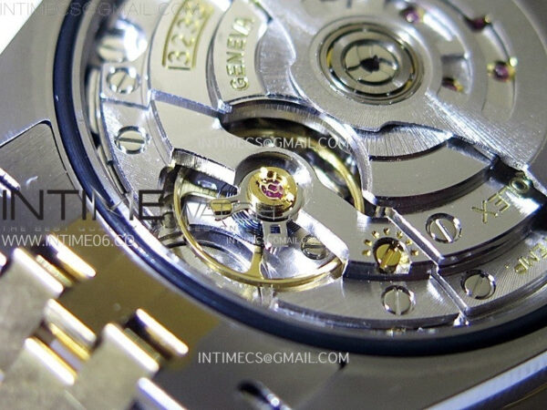 DateJust 36 SS 126233 904L SS/YG VSF 1:1 Best Edition Gray Dial Green Roman Markers on Jubilee Bracelet VS3235 – Bild 32