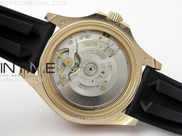 Yacht-Master 126655 Weight RG/Tungsten Gold ARF 1:1 Best Edition Black Ceramic Bezel on Oysterflex Rubber Strap VS3235 – Bild 33
