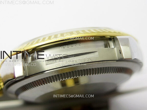 DateJust 36 SS 126233 904L SS/YG VSF 1:1 Best Edition Gray Dial Green Roman Markers on Jubilee Bracelet VS3235 – Bild 33