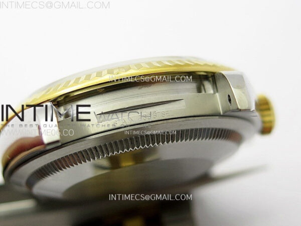 DateJust 36 SS 126233 904L SS/YG VSF 1:1 Best Edition Gray Dial Green Roman Markers on Jubilee Bracelet VS3235 – Bild 34