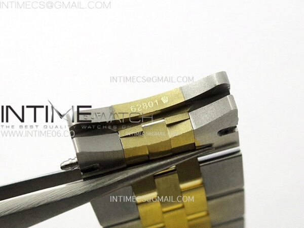 DateJust 36 SS 126233 904L SS/YG VSF 1:1 Best Edition Gray Dial Green Roman Markers on Jubilee Bracelet VS3235 – Bild 35