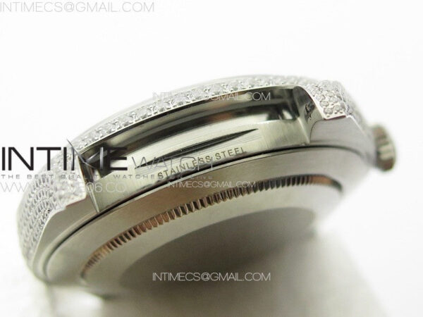 DateJust 41 126334 Full Paved Diamonds BP Best Edition Diamonds Dial Stick Markers on Jubilee Bracelet A2824 – Bild 36