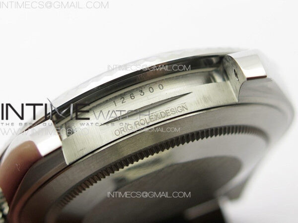 DateJust 41 126334 NTF 1:1 Best Edition 904L Steel Silver Stick Dial on Oyster Bracelet VR3235 – Bild 35