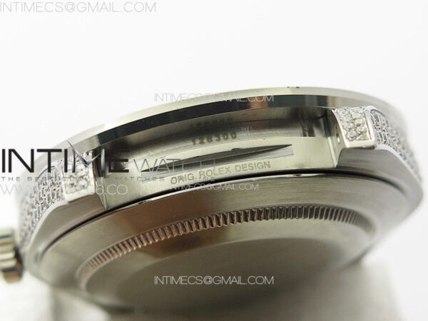 DateJust 41 126300 Full Paved Diamonds Rainbow 904 GSF Best Edition Diamonds Dial Arabic Markers on Jubilee Bracelet VR3235 – Bild 36