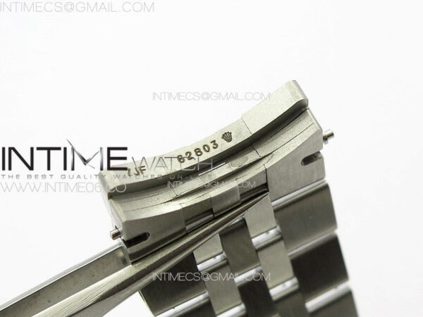 DateJust 41 126334 Full Paved Diamonds BP Best Edition White Dial Sticks Markers on Jubilee Bracelet A2824 – Bild 37