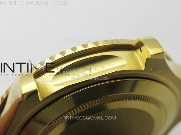 Yacht-Master 126658 YG VSF 1:1 Best Edition Black Ceramic Bezel on Oysterflex Strap VS3235 – Bild 38
