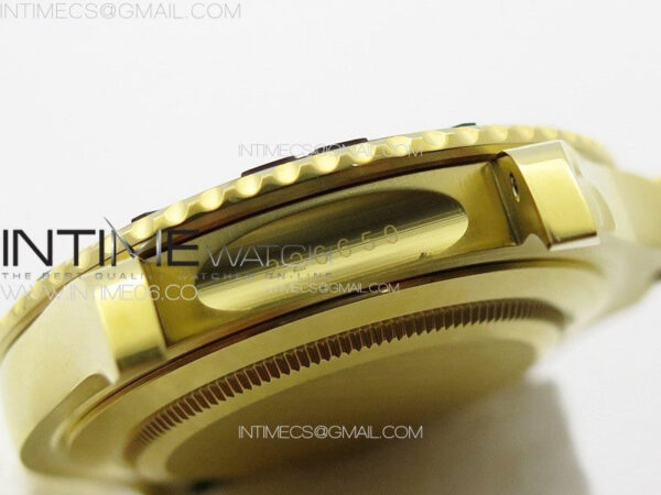 Yacht-Master 126655 YG 3EF 1:1 Best Edition 3D Black Ceramic Bezel on Black Rubber Strap VR3235 – Bild 39