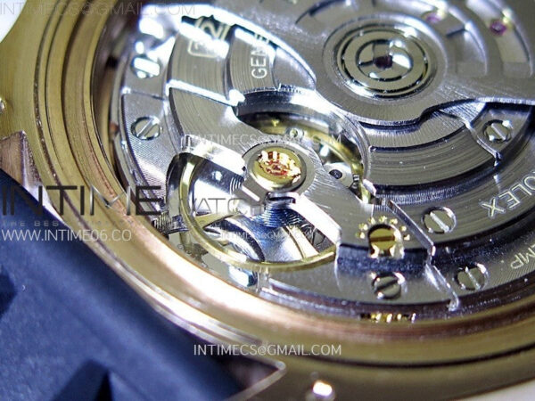 Yacht-Master 126655 Weight RG/Tungsten Gold ARF 1:1 Best Edition Black Ceramic Bezel on Oysterflex Rubber Strap VS3235 – Bild 41