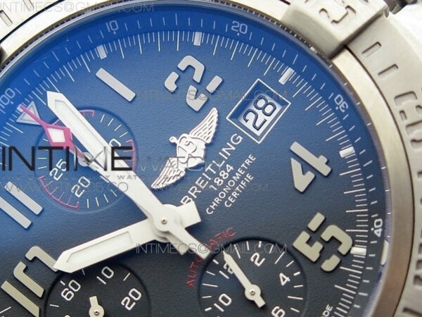 AVENGER BANDIT E1338310 TI V9F 1:1 BEST EDITION GRAY DIAL ON GRAY NYLON STRAP A7750 (FREE EXTRA STRAP) – Bild 5