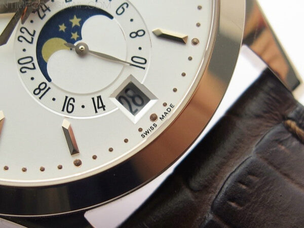 Annual Calendar Complications 5396 RG GRF Best Edition White dial on Brown leather strap A324 – Bild 6