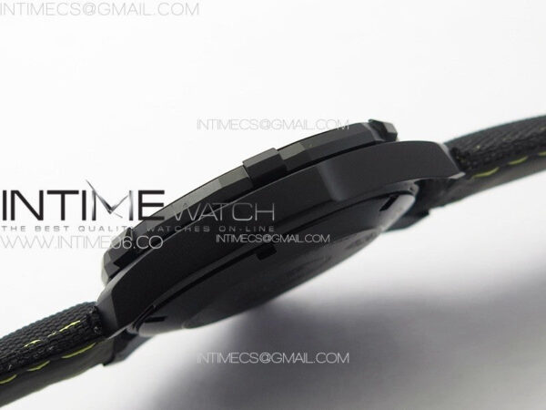 Aquaracer Calibre 5 PVD 41mm TARF 1:1 Best Edition Carbon/Yellow Dial on Black Nylon Strap SW200 – Bild 10