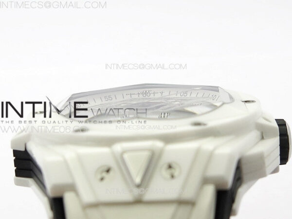Big Bang Sang Bleu II White Ceramic ZF Best Edition on White Rubber Strap A1240 – Bild 10