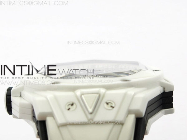 Big Bang Sang Bleu II White Ceramic ZF Best Edition on White Rubber Strap A1240 – Bild 11