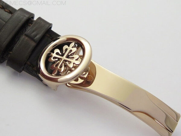 Annual Calendar Complications 5396 RG GRF Best Edition White dial on Brown leather strap A324 – Bild 12