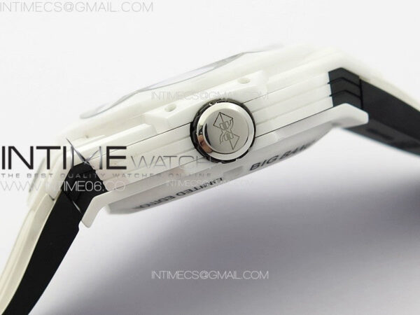 Big Bang Sang Bleu II White Ceramic ZF Best Edition on White Rubber Strap A1240 – Bild 12