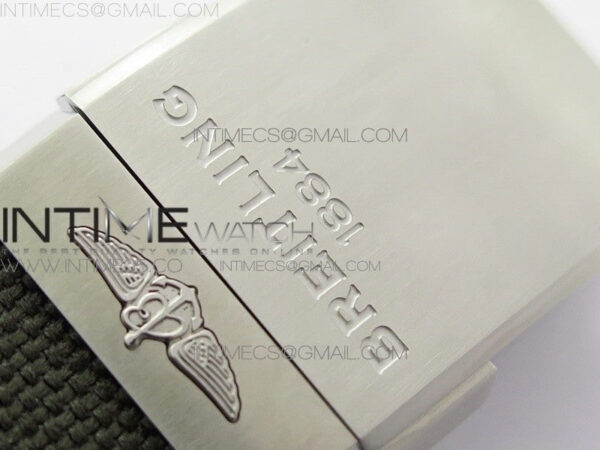 AVENGER BANDIT E1338310 TI V9F 1:1 BEST EDITION GRAY DIAL ON GRAY NYLON STRAP A7750 (FREE EXTRA STRAP) – Bild 15