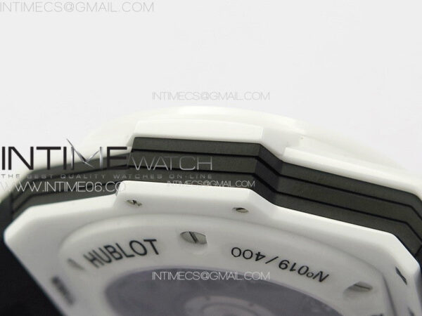 Big Bang Sang Bleu II White Ceramic ZF Best Edition on White Rubber Strap A1240 – Bild 15