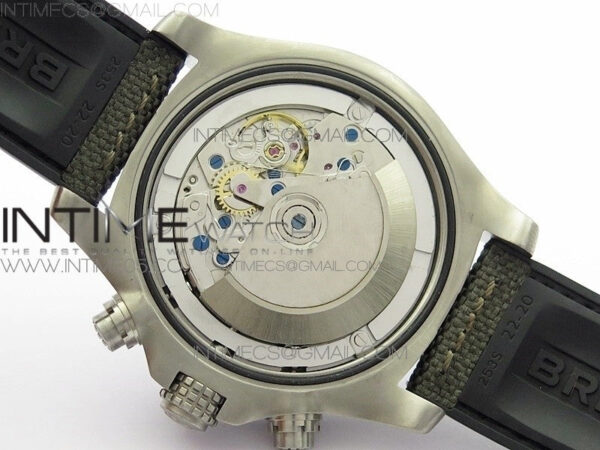 AVENGER BANDIT E1338310 TI V9F 1:1 BEST EDITION GRAY DIAL ON GRAY NYLON STRAP A7750 (FREE EXTRA STRAP) – Bild 25